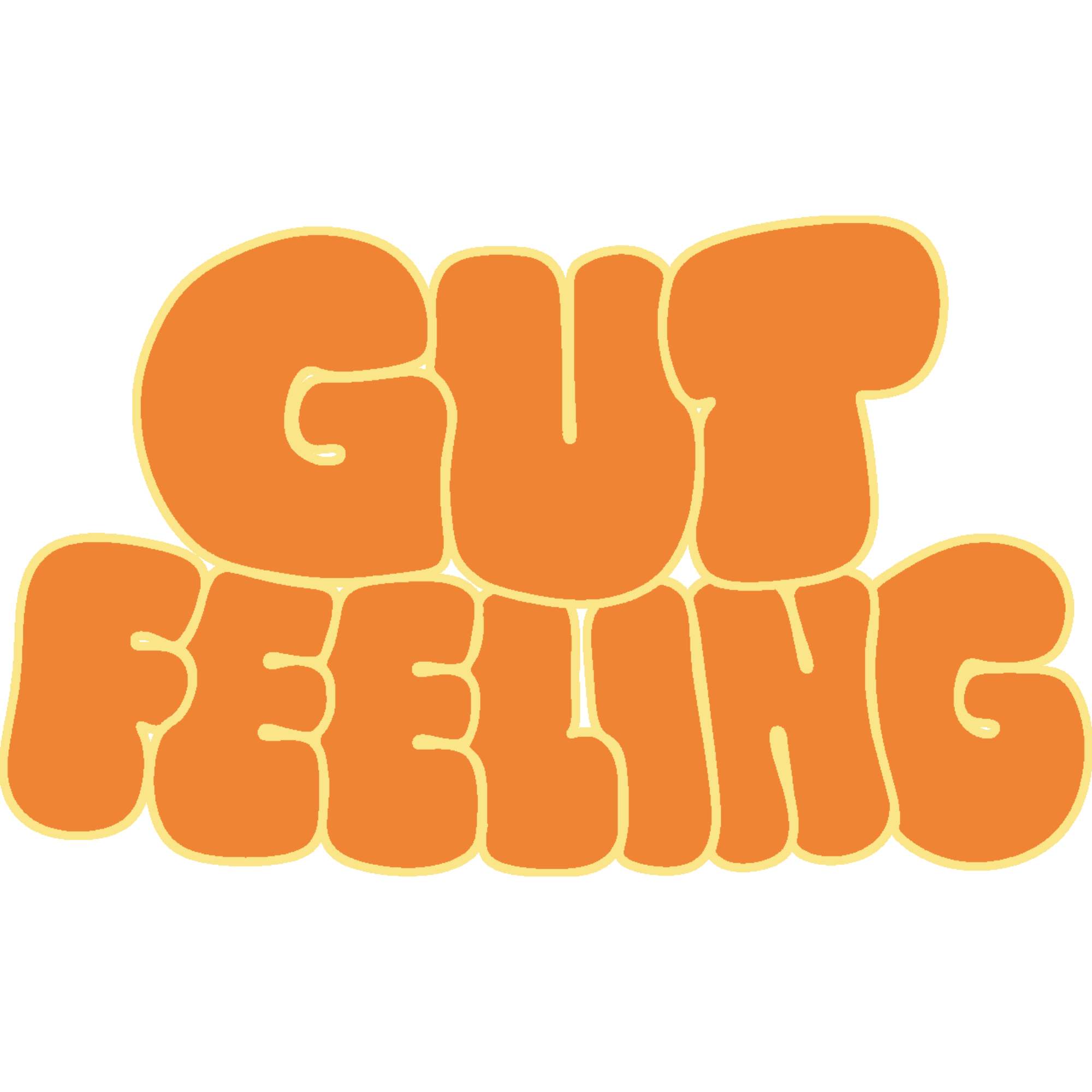 Logo Logo du site Gut Feeling, un podcast réalisé par Elsa Baader et Tiphaine Broillet, psychologues FSP et nutritionnistes en Suisse.