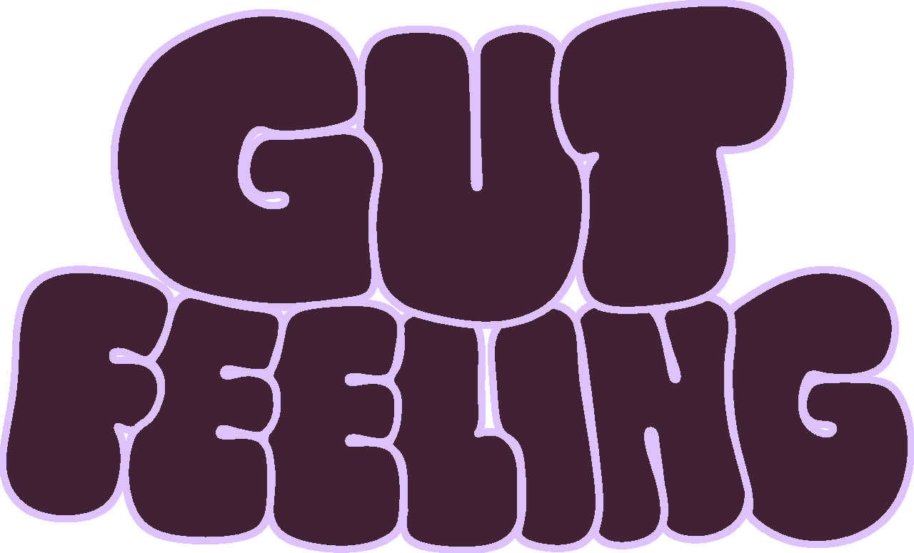 gut_feeling_lineart_transparent 20 Logo secondaire du podcast Gut Feeling, par Tiphaine Broillet et Elsa Baader, psychologues FSP et nutritionnistes en Suisse,